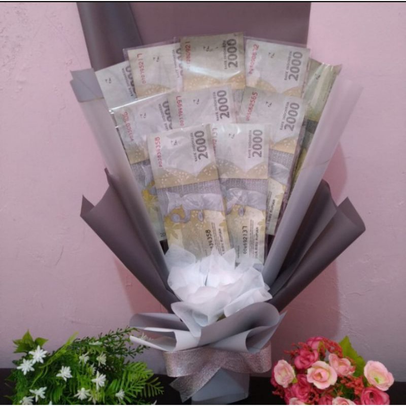 Bouquet money / bouquet uang / bouquet uang 2000