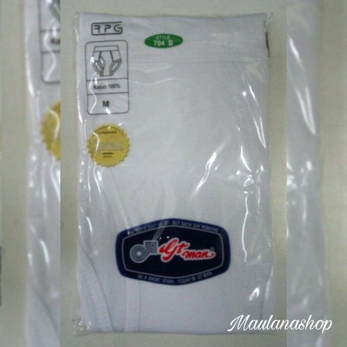 Celana Dalam Pria Gt Man KUSUS Putih / Cd Pria / GT MAN 704B