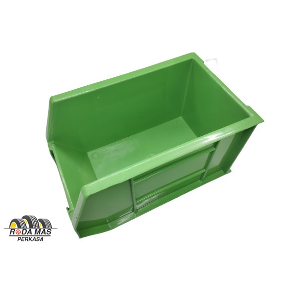 RMP - RAK BAUT HIJAU TEMPAT BAUT YTH-182/ RAK BAUT/ KOTAK PLASTIK BAUT STACKABLE/ TEMPAT BAUT MUR PE