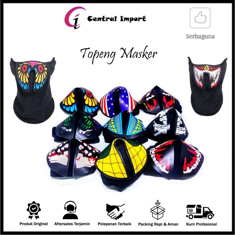 Topeng masker-Masker led-Masker unik-Masker kesehatan-Masker pesta