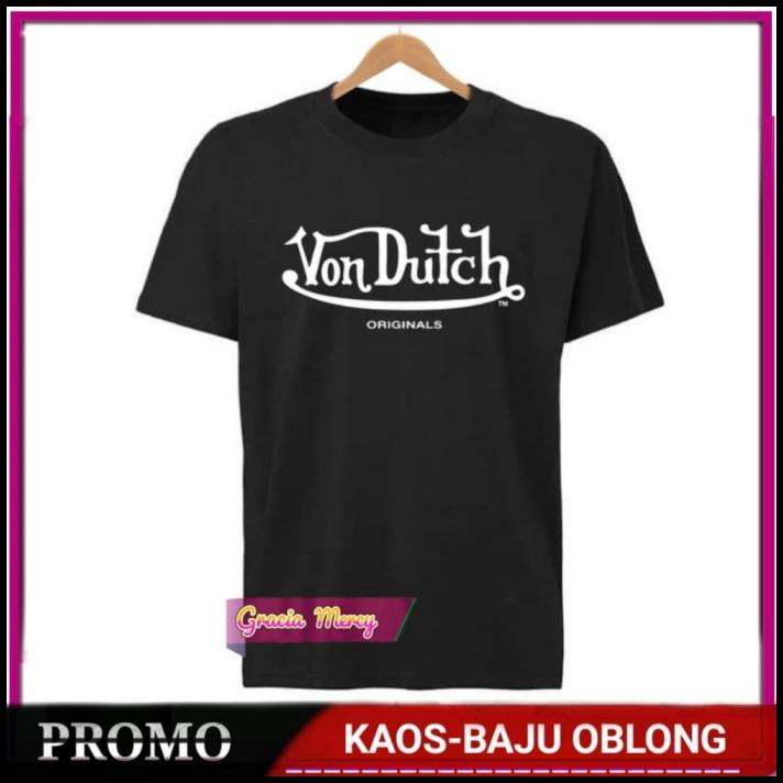 Kaos Baju Von Dutch Original Oblong Pria - Hds2