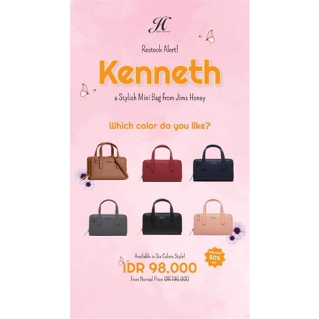 Kenneth bag Jims Honey