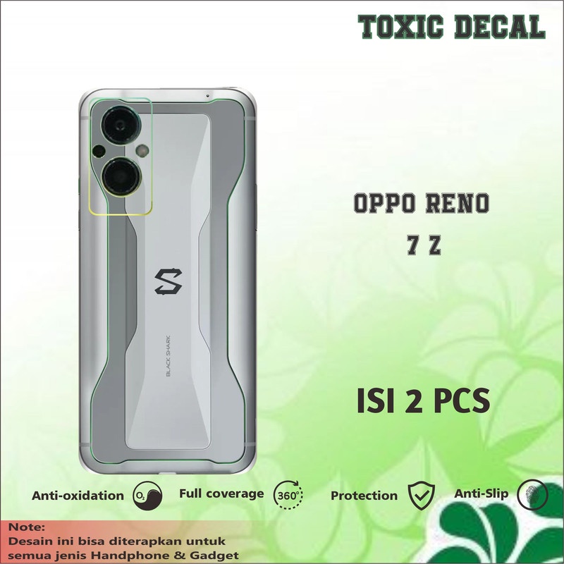 GARSKIN HANDPHONE 2PCS  OPPO RENO 7 Z GRAY