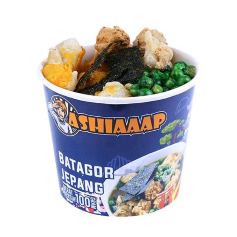 

Ashiaaap Batagor Jepang Instant (100 gr) Kuah Pedas Gurih Bandung