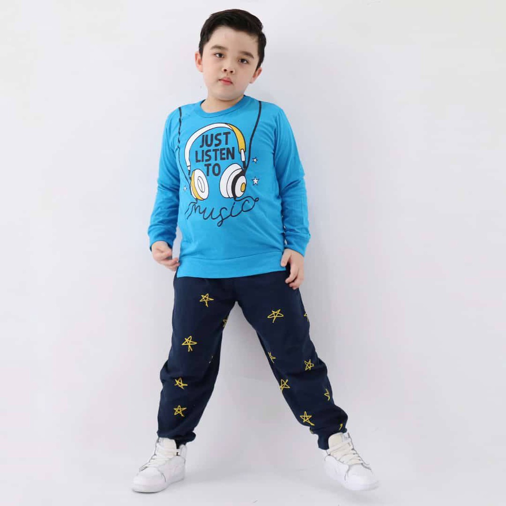 Setelan anak Crewneck Set Joger Beanof