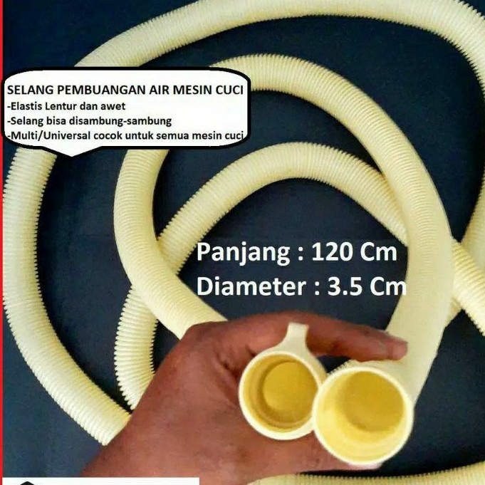 Selang Pembuangan Mesin cuci elastis Universal selang pembuangan sharp samsung lg polytron Aqua