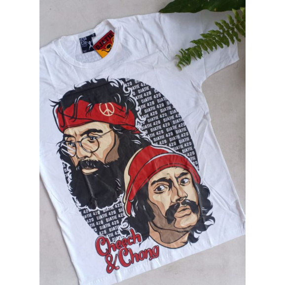 kaos cheech and chong 420 tshirt original