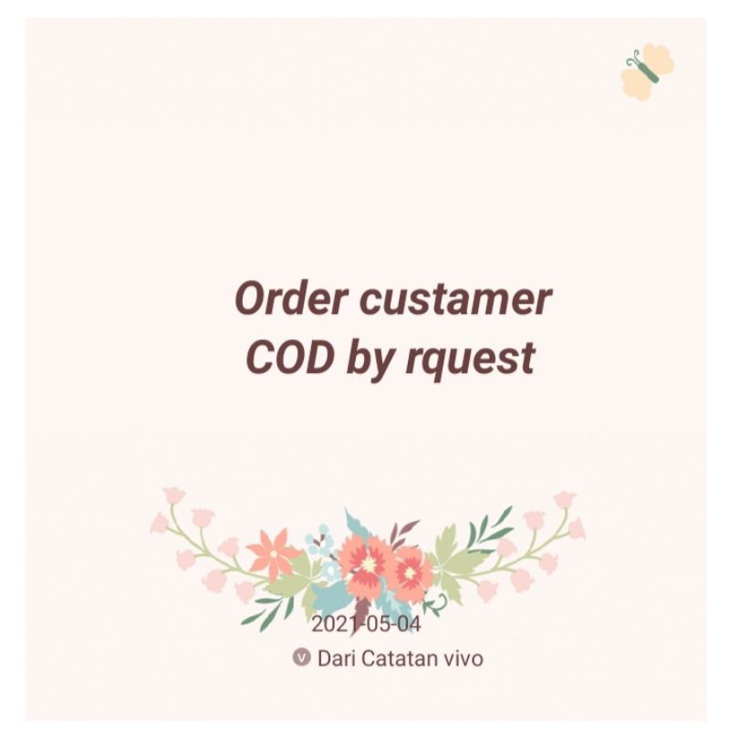 

orderan khusus custamer by rquest