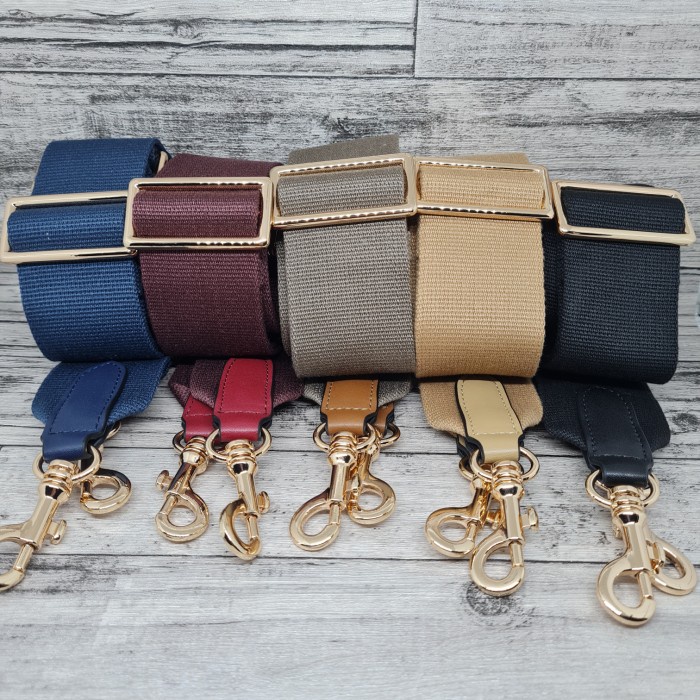 Petra Adjustable Canvas Bag strap 5cm / tali tas selempang / sling