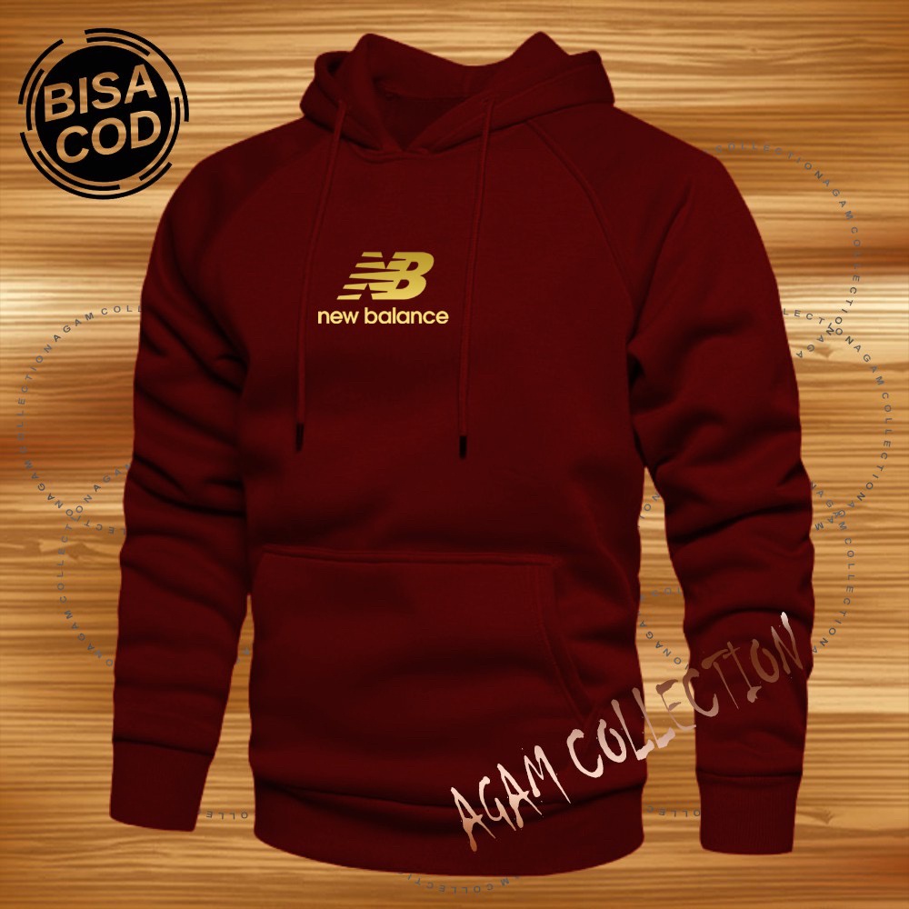 Sweater hoodie NB / jaket hoodie new balance premium / sweater hoodie pria wanita / jaket hoodie disstro / hoodie unisex / jaket ukuran jumbo / hoodie katun fleece tebal