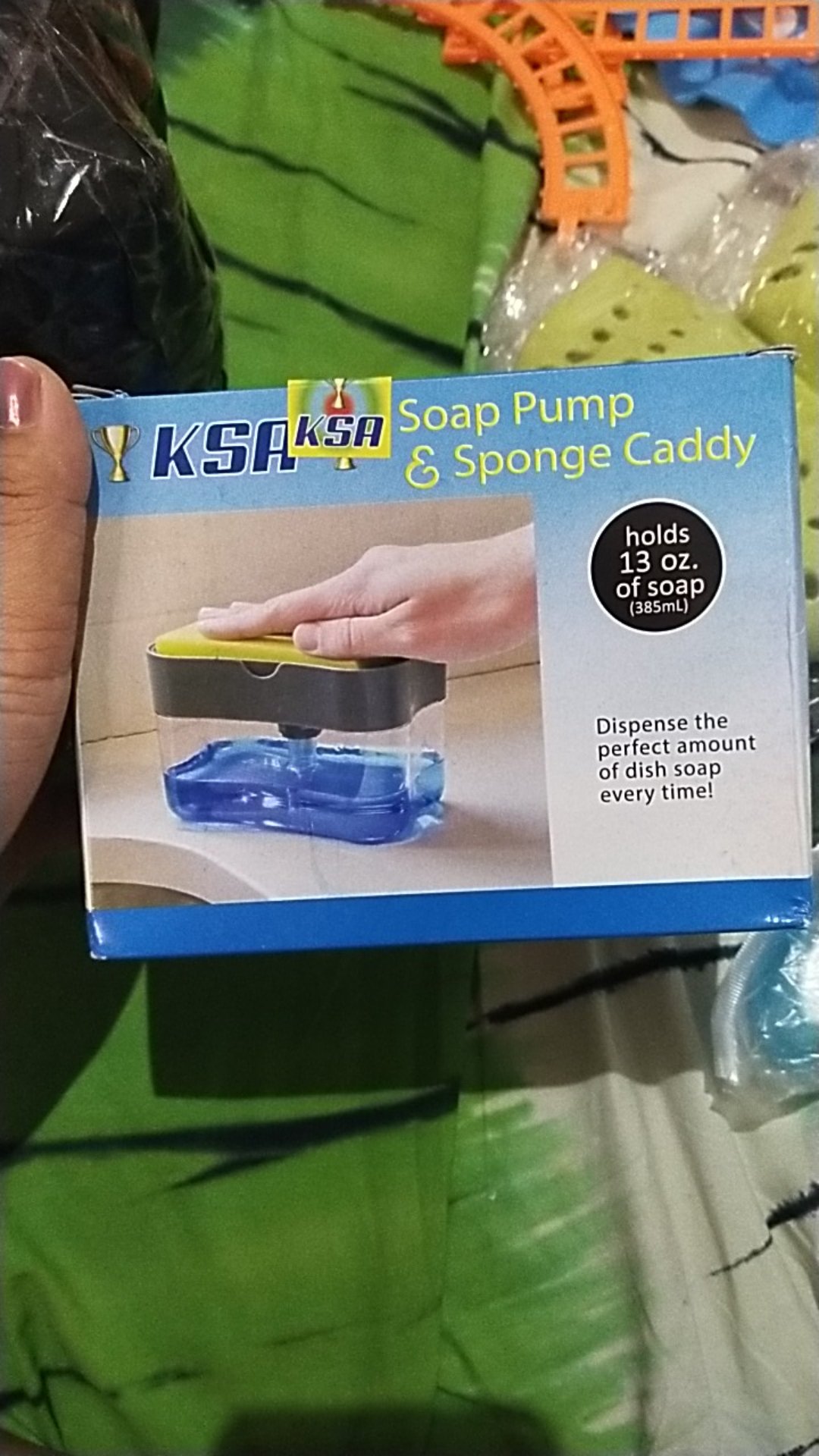 [ Yr ]  Holder Spons Dispenser Sabun 2in1 Dispenser Sabun Spon Kain Sabut Gosok Peralatan Dapur