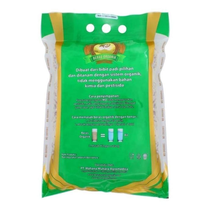 

ORGANIC WHITE + RED RICE - BERAS MERAH & PUTIH - CAMPUR - MD 2KG