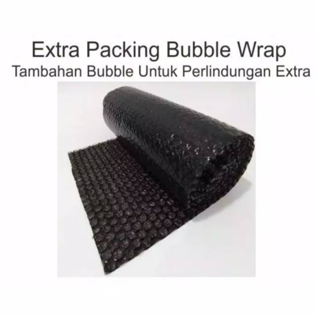

Paking Tambahan Bubble Wrap Extra Packing Khusus Reguler