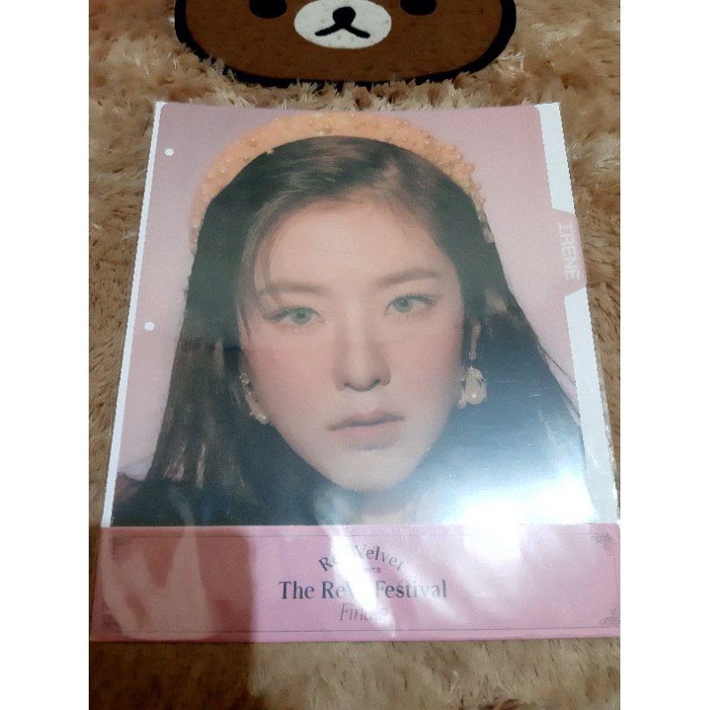 Photo holder binder Psycho Irene Red Velvet photocard postcard