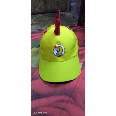 topi anak boboboy/topi boboboiy anak-Kuning