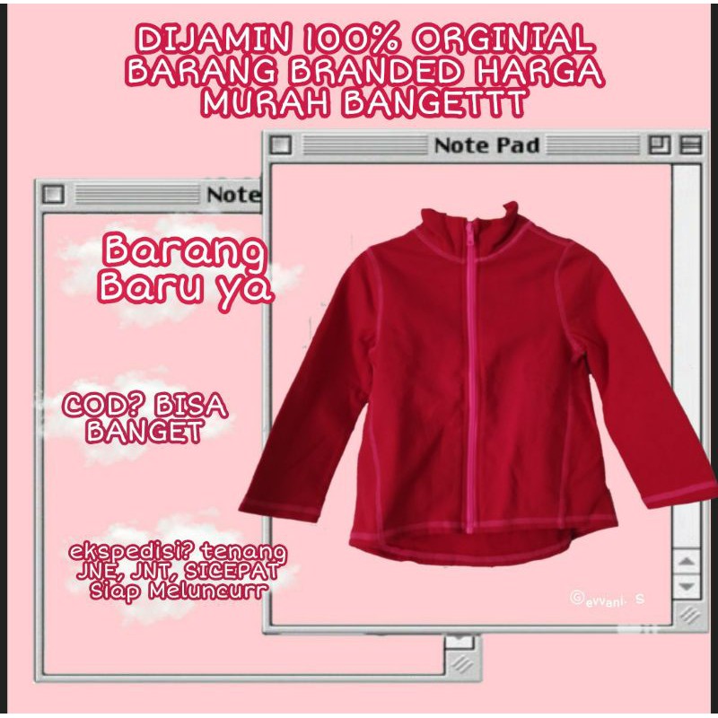 Jaket Anak Perempuan Jaket Anak Cewek Cewe 3thn Murah Branded