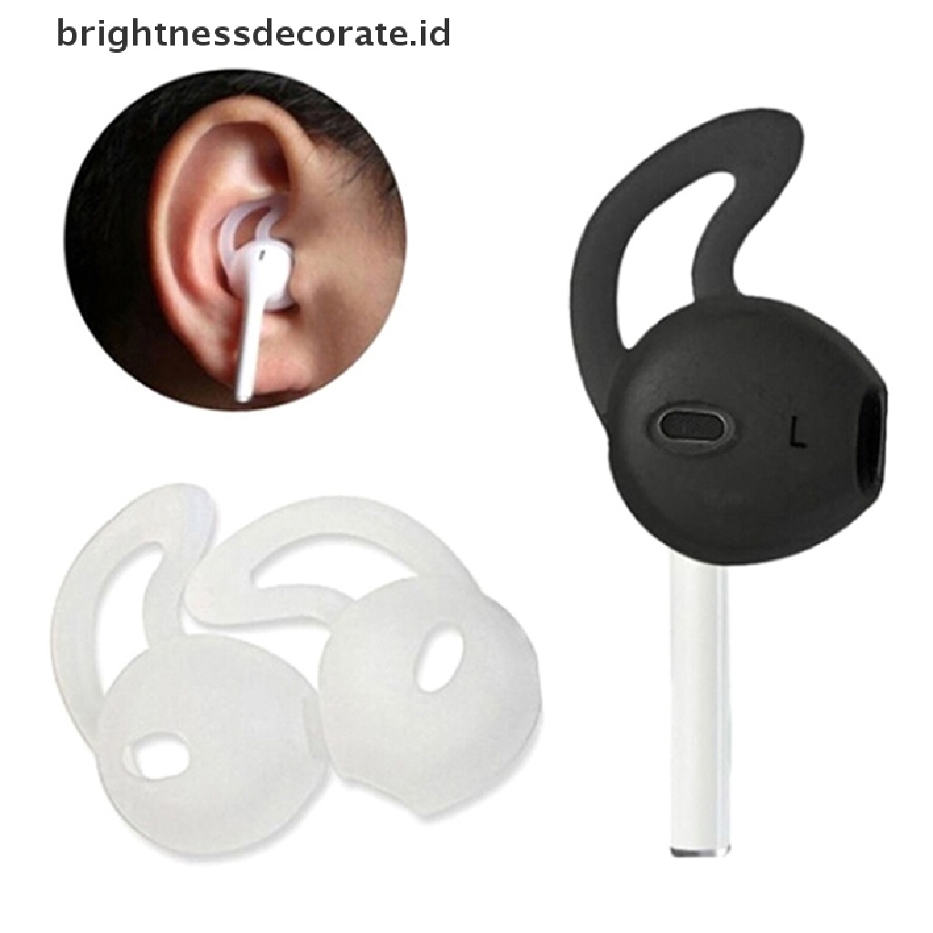 5 Pasang Cover Earphone In Ear Bahan Silikon Untuk Olahraga