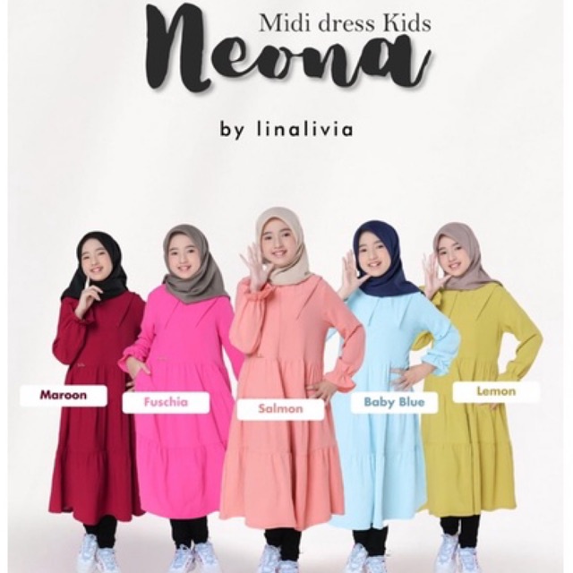 Midi Dress Neona Kids Lina Livia