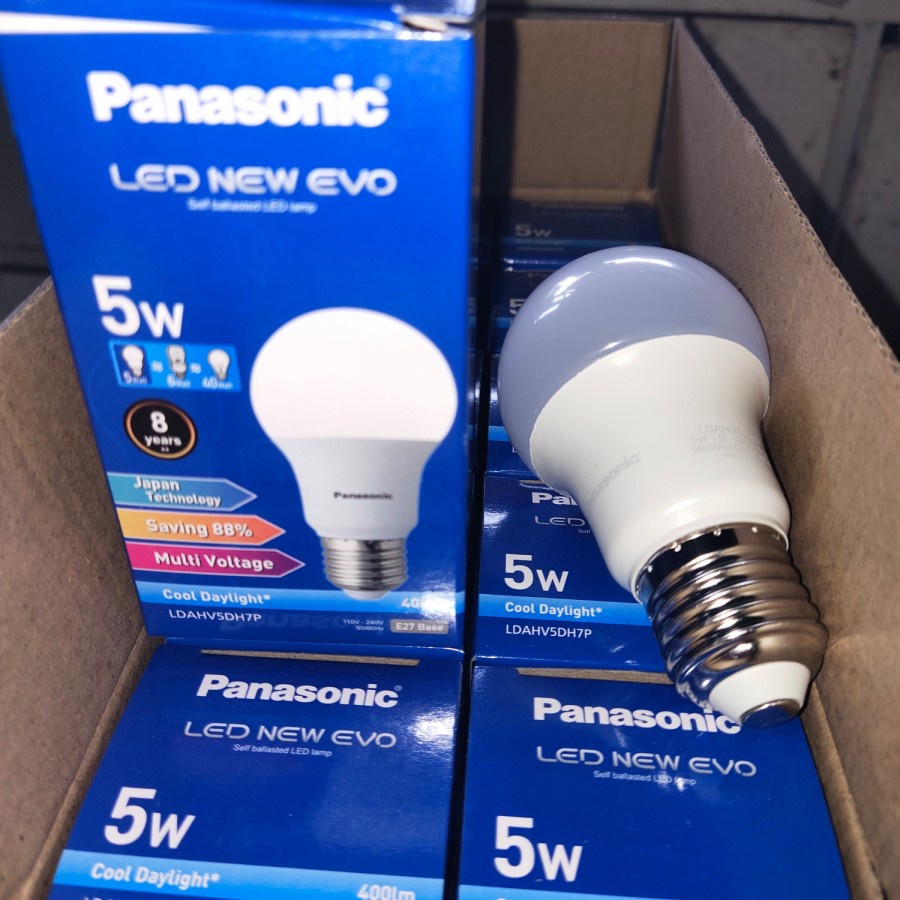 Jual Lampu Led New Evo Panasonic Watt Putih Shopee Indonesia