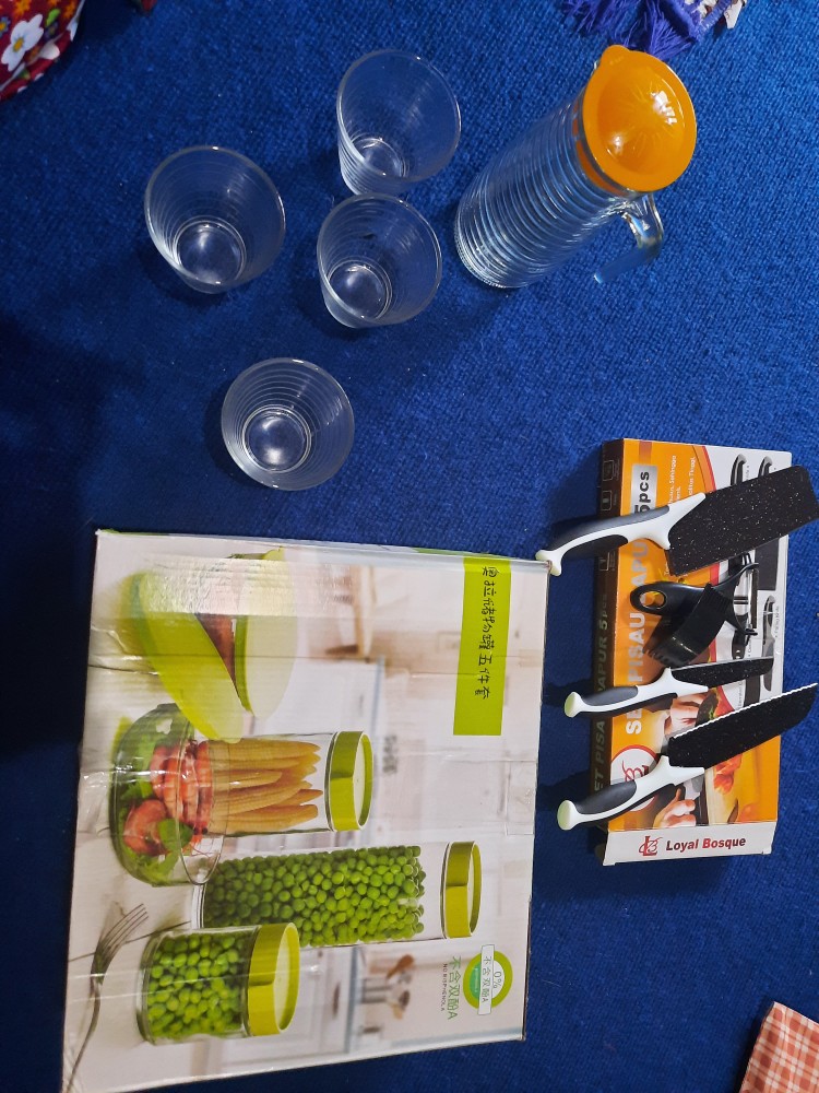 Pisau Set Loyal Bosku 5 Pcs Murah Meriah