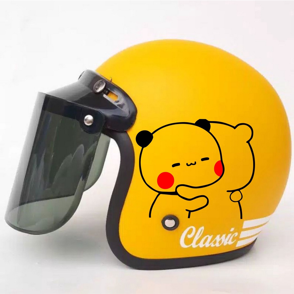 Stiker Helm Bogo Mochi 3