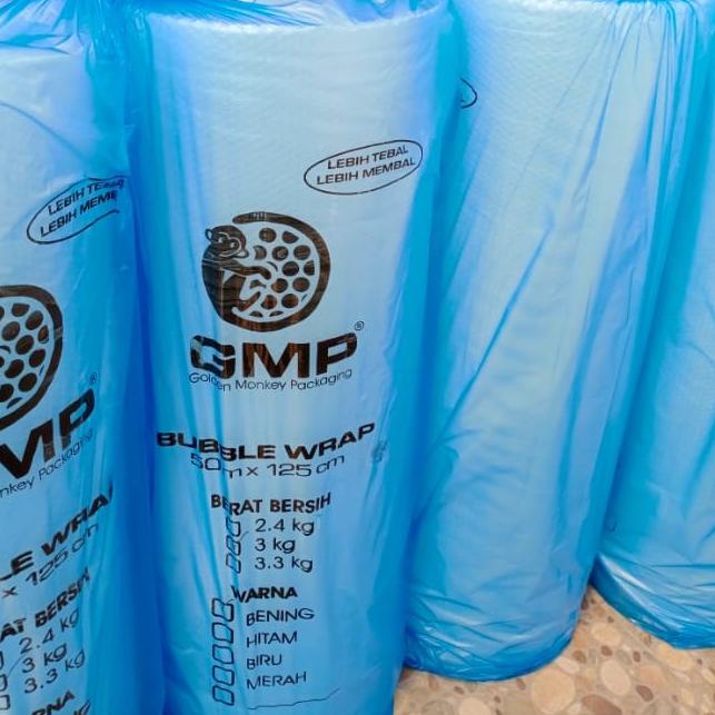 

✓ BUBBLE WRAP GMP 3Kg ukuran 50m x 125mCargo 1 Resi 1 Roll Kekinian