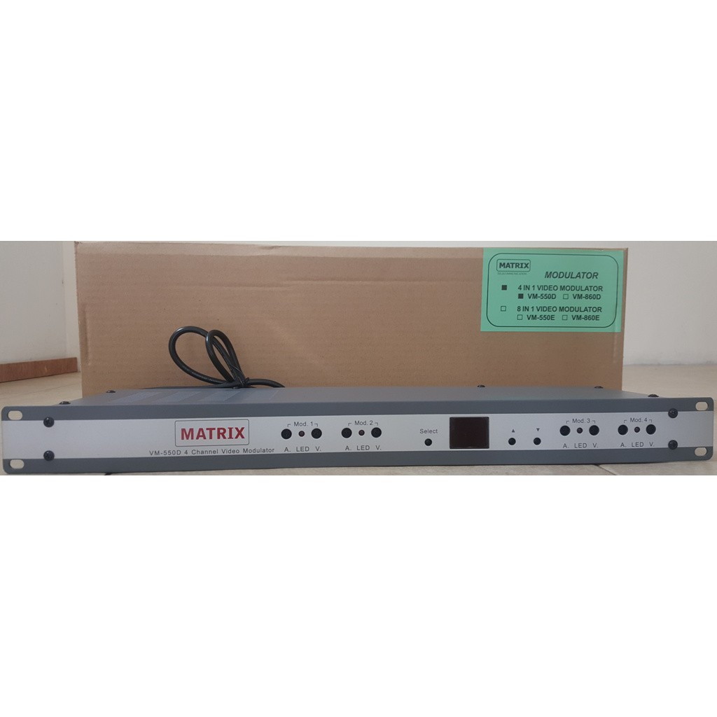 RF Modulator 4in1 Matrix VM-550D Analog