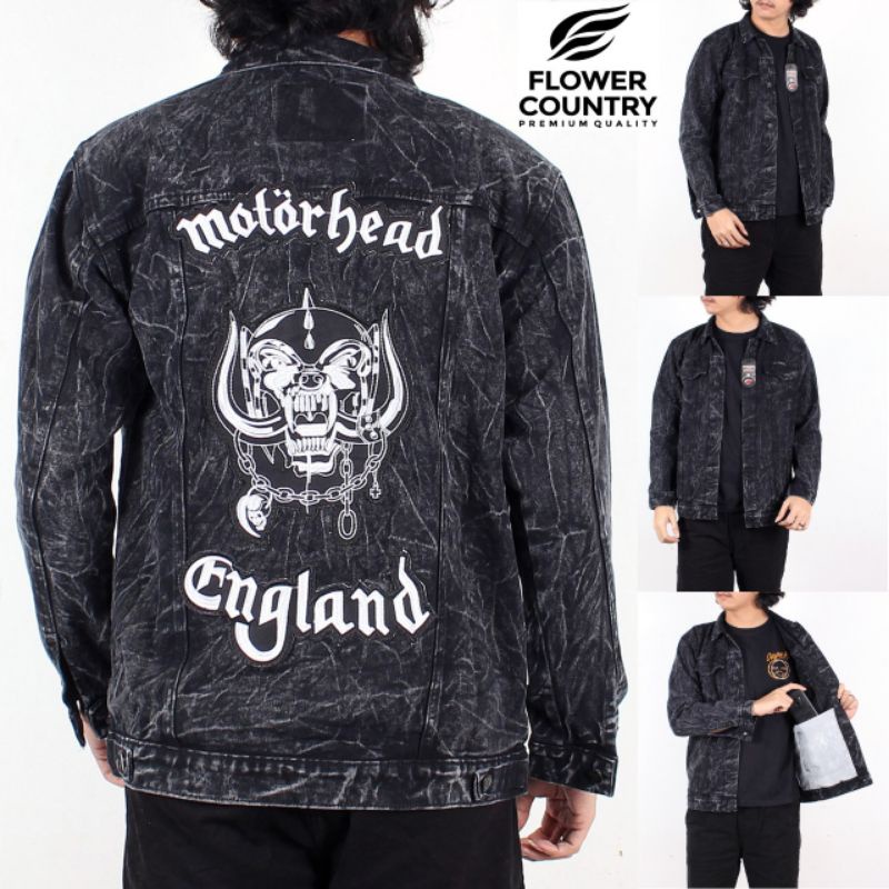 Jaket Pria Jaket Jeans Motorhead England Premium