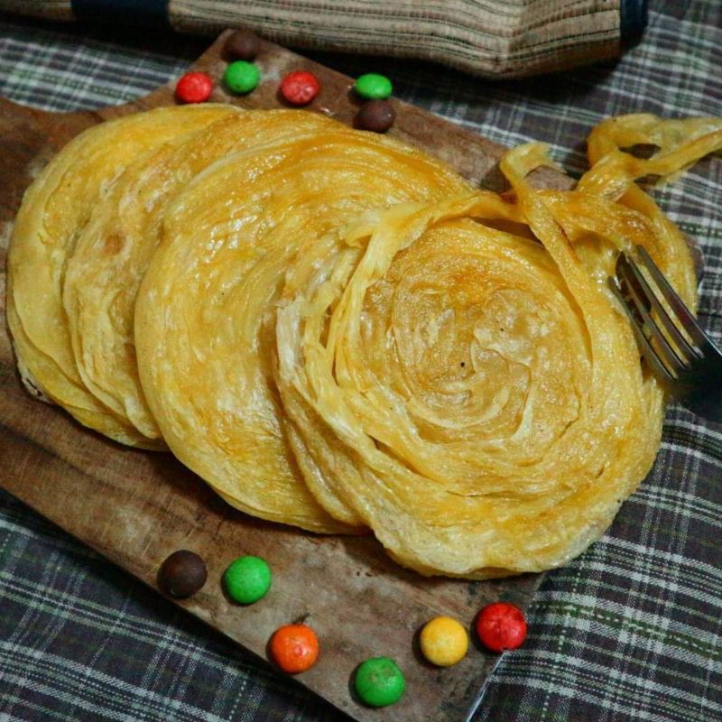 

ROTI MARYAM ORIGINAL / ROTI CANAI / ROTI CANE BY ALYAN ARORA [ISI 8 PCS]