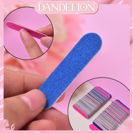 DDN Amplas Kuku Dua Sisi Pengkilat Kuku Nail Art Kikir Kuku Grosir Dandelion