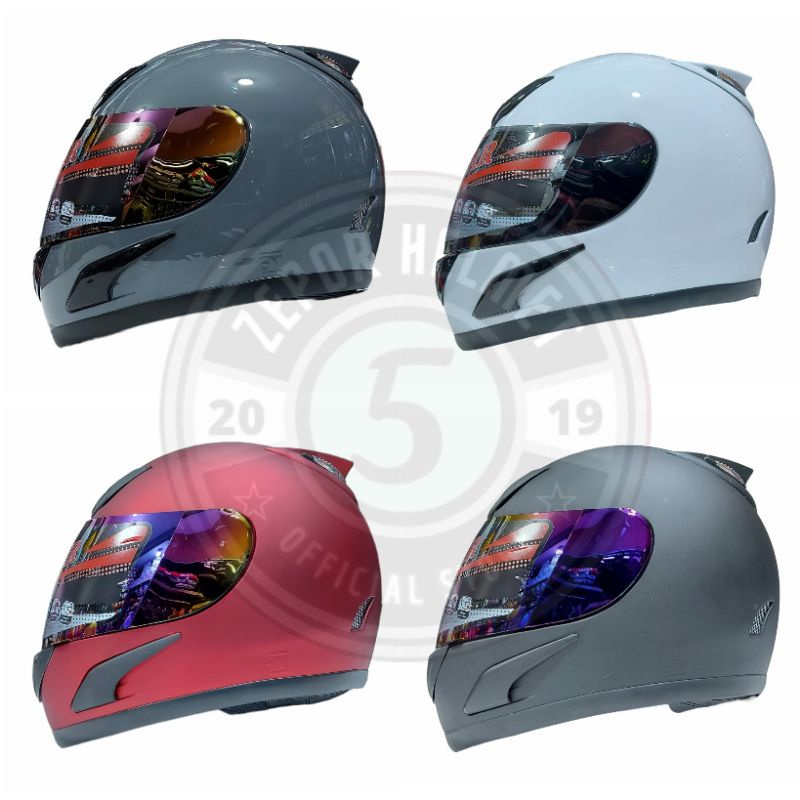 Jual Helm Full Face Murah Merk JPN Solid Series Original SNI Dewasa