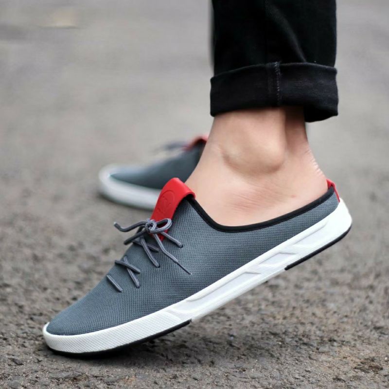 Sepatu Sandal Pria Sendal Bustong Santai Casual Selop Tutong Original Walker Suares Slop Harian Murah Trendi Sndal Slip On Traveling Kasual