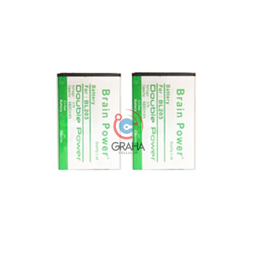 BATERAI / BATTERY / BATRE LENOVO A316 / BL203 DOUBLE IC BRAIN POWER