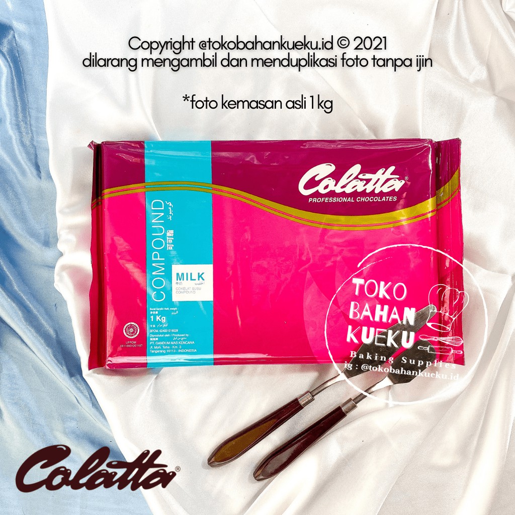 

COLATTA Milk Chocolate Compund Cokelat Coklat 1 kg