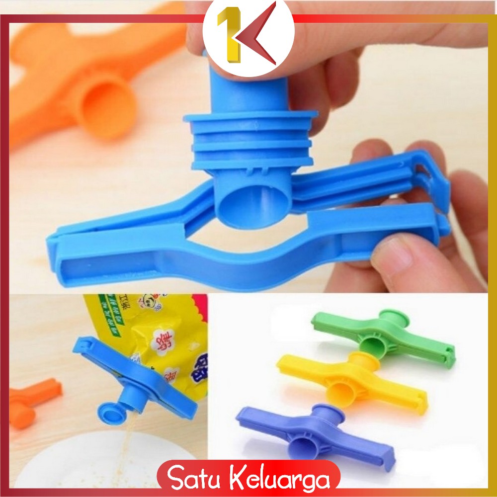 SK-C175 Klip Segel Plastik Penutup Makanan Clip Penjepit Kemasan Snack Makanan Food Sealer Murah