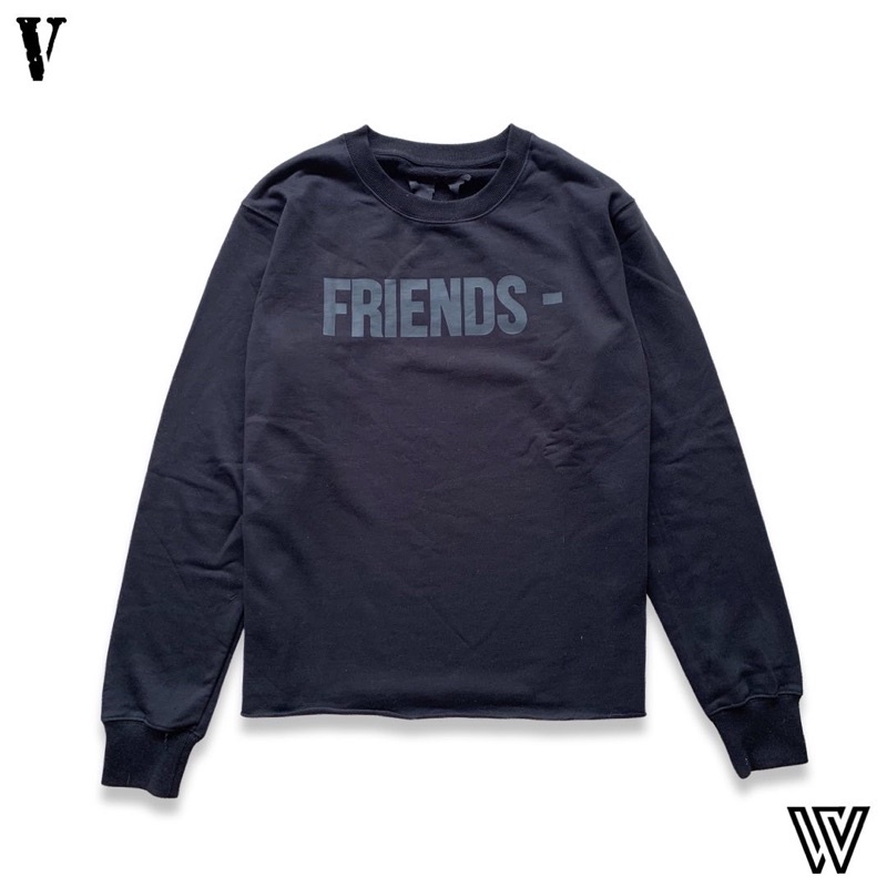 Vlone Friends Black Crewneck