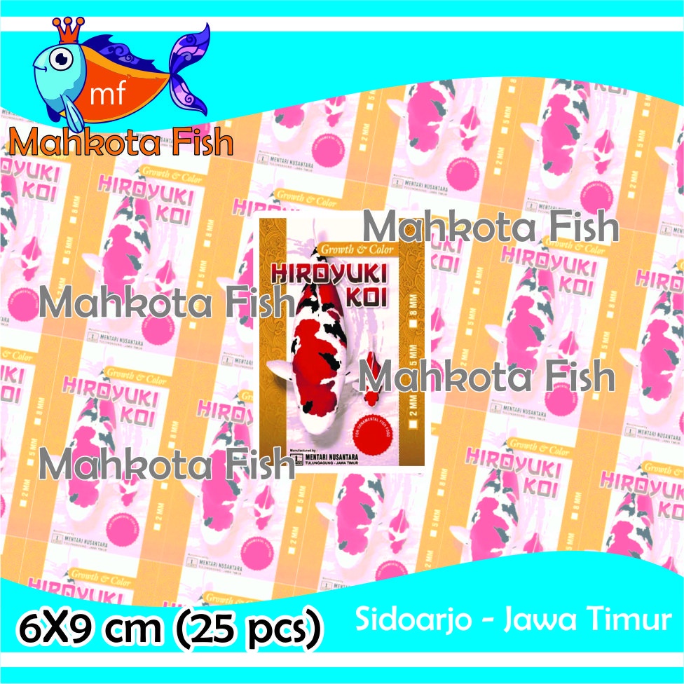 Stiker Repack HIROYUKI KOI | Stiker Hiroyuki Koi