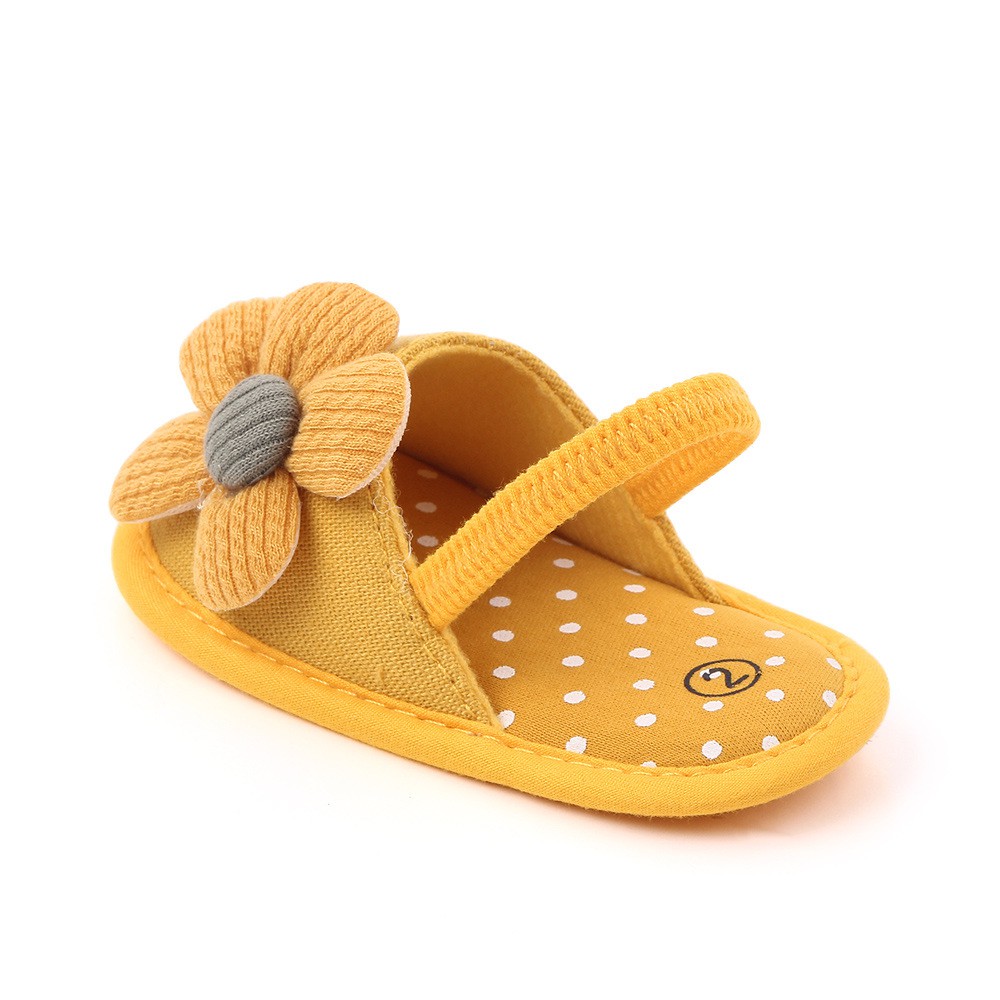 babyfit prewalker anak sandal KNITTY FLOWER sandal anak bayi dengan tali belakang karet mb-0717r