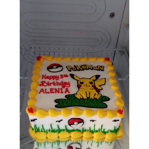 

Kue ulang Tahun blackforest Pokemon