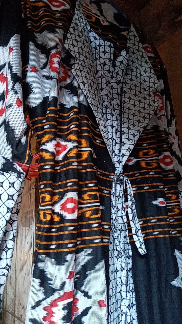 Maura Couple - Sania Ruffle Batik Couple Ori Ndoro Jowi Garansi Termurah Shopee - Batik Modern Solo