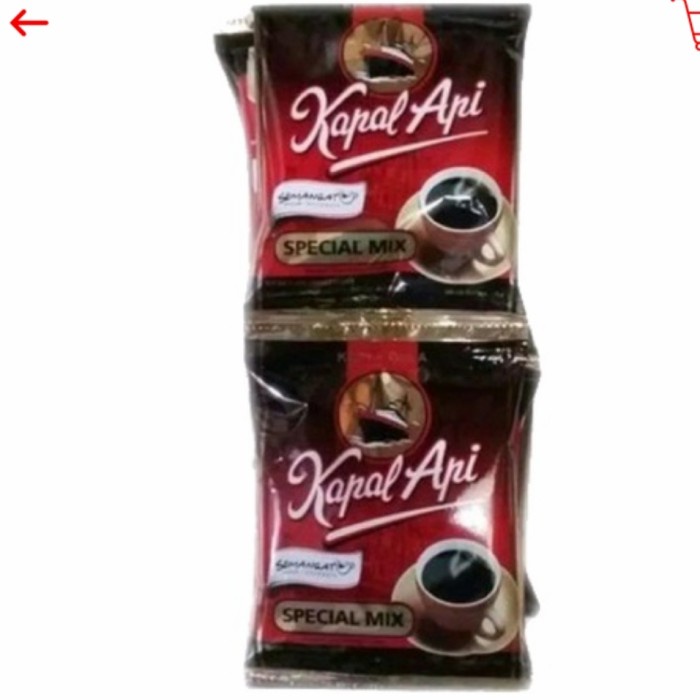 

minuman kopi kapal api special mix saset seduh 25gr (10pc)