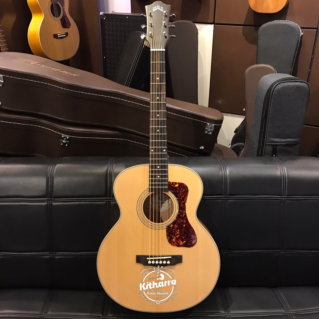 Gitar Akustik Guild Jumbo Junior Flamed Maple - E SP MH