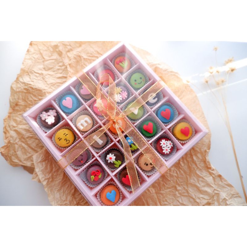 BABY MACARON GIFT 25PCS, HADIAH UNIK MACARON