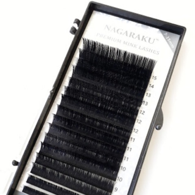 Nagaraku mix eyelash extention 7-15 mm D0.07/0.10/0.15/0.20/0.25 C0.07/0.10/0.15/0.20/0.25