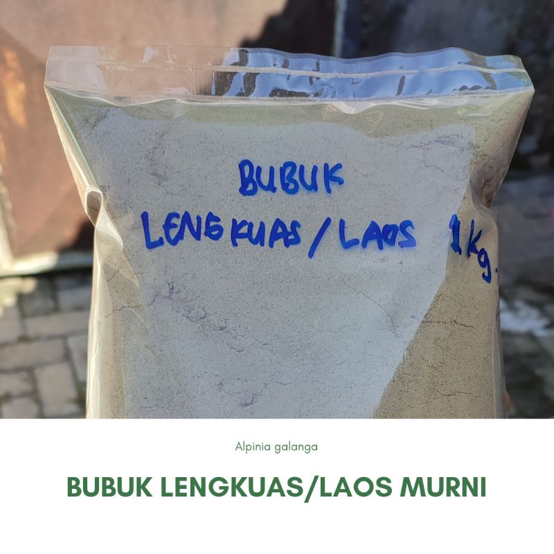 

Bubuk Laos / Lengkuas 1 Kg Asli 100% Murni Petani Lokal Pacitan