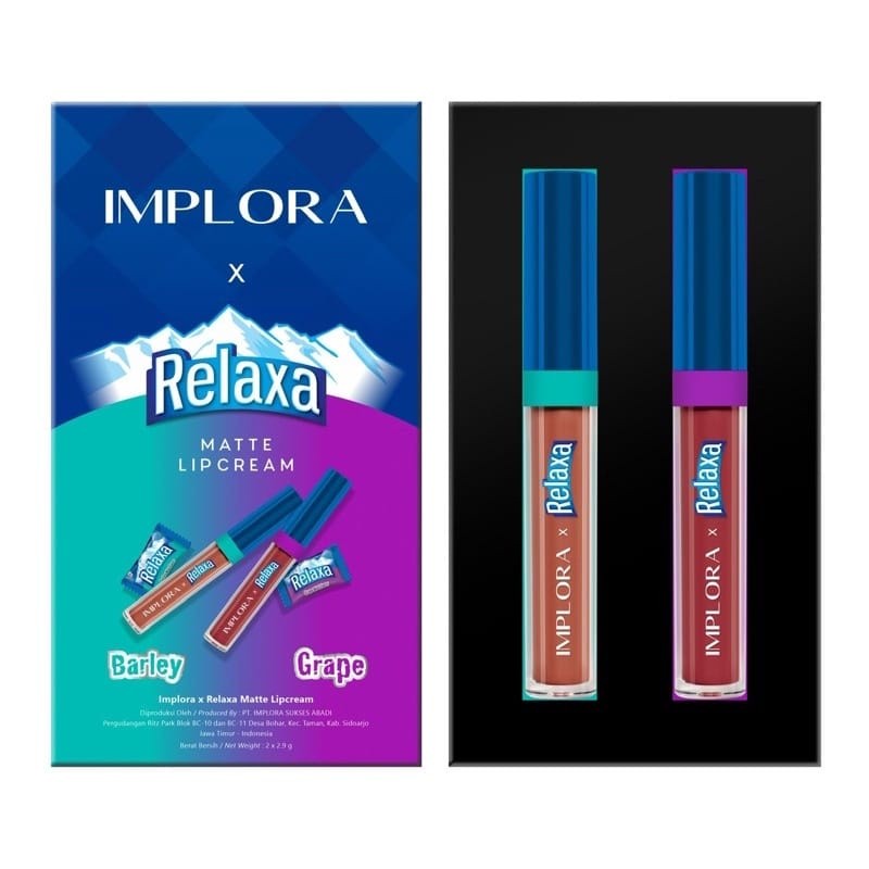 Implora x Relaxa Lipcream Mate