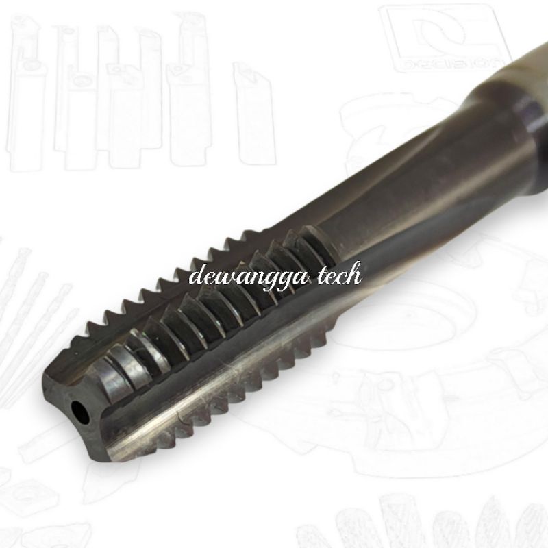 Stock m8x1.25 tap Germany m8 x 1.25 taping manual baut mur kunci ring pas 12 13