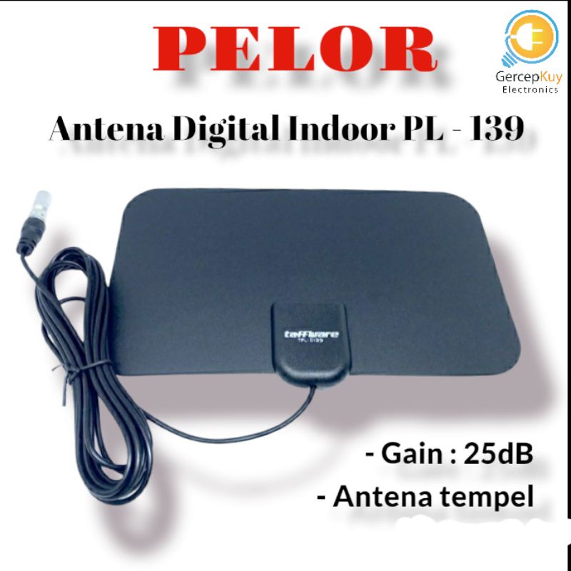 Antena Digital Indoor PL - 139 PELOR / Antena Tempel PL - 139