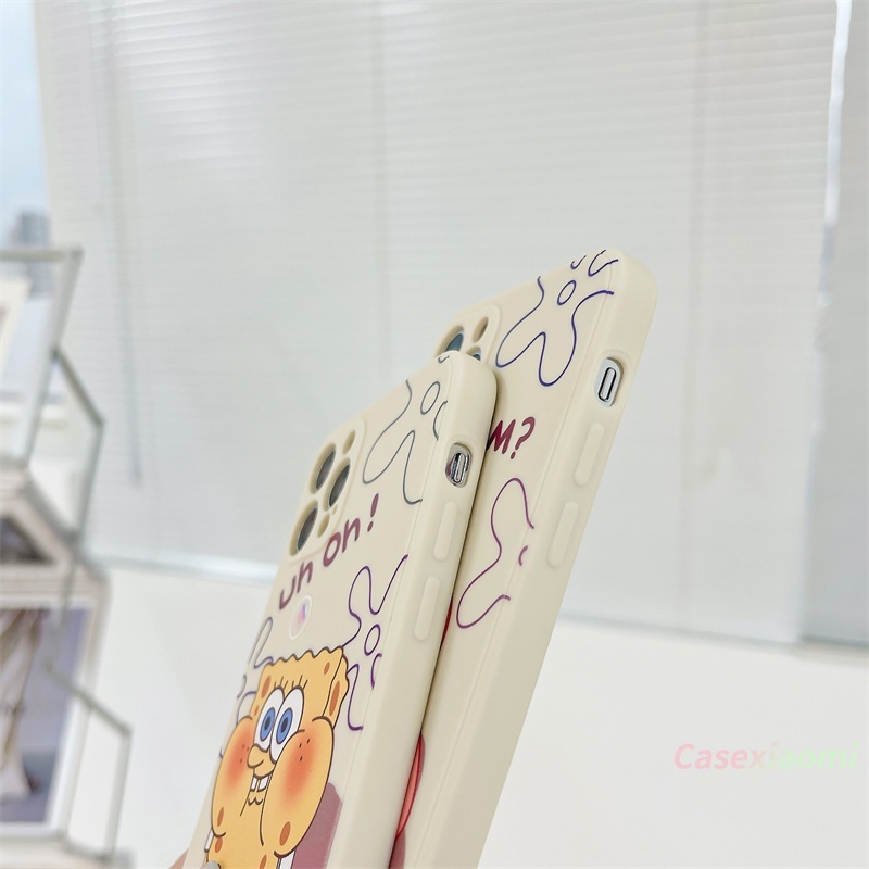 Ins Cute Cartoon Spongebob Patrick Star Straight Cube Soft Case OPPO A95 A54 A15 A5S A3S A16 A7 A5 A9 A31 A53 2020 A12 A1K Reno 5 4 5F 4F A74 A15S A52 A11K A92 A35 A11 A93 A32 A72 A94 A53S F17 PRO A16S A12S A12E A33 Y20 Y12 5 5i C3 C25 C12 A12-4