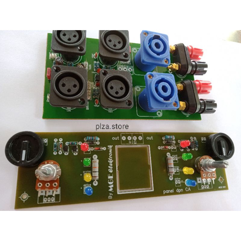 Kit Panel depan belakang power amplifier CA5 CA10 CA20 CA30